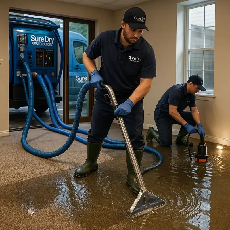 Water Extraction and Removal process in Blanchard, OK